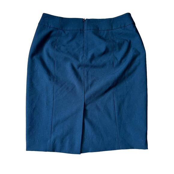 Calvin Klein Classic Timeless Black pencil skirt lined rear zipper size 2 Petite - Picture 4 of 6